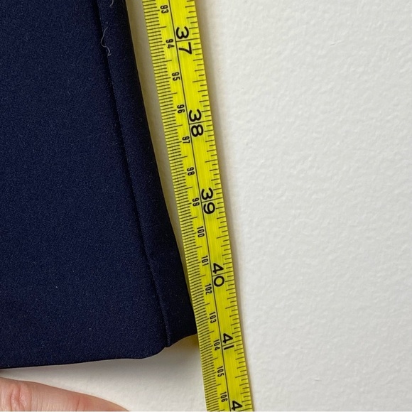 SALE. Zac & Rachel Navy Blue Women's Flattering Pull-on Slim Leg Pant Size 10 - Picture 12 of 12